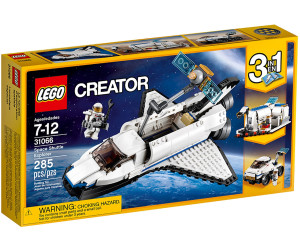 Buy LEGO Creator - 3 in 1 Space Shuttle Explorer (31066) from
