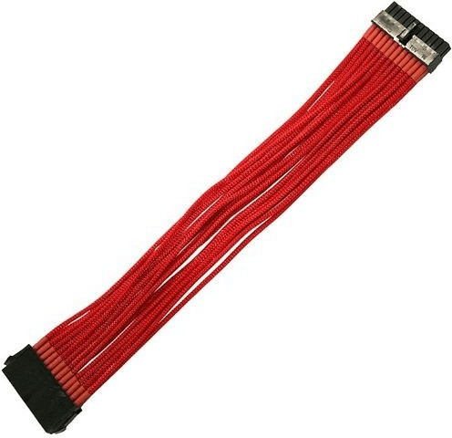 Nanoxia Câble d'interface 24-Pin ATX 30 cm rouge
