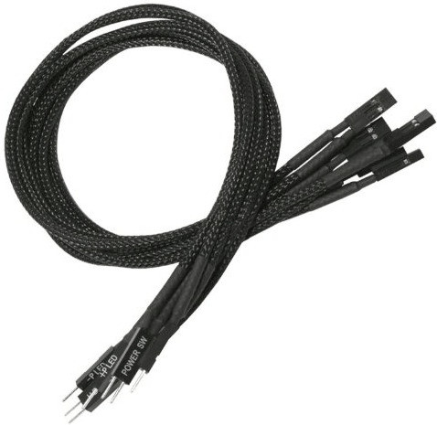Nanoxia Câble d'extension Frontpanel 30 cm noir