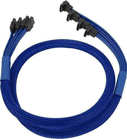 Nanoxia Câble SATA 3.0 bleu