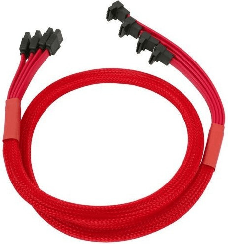 Nanoxia Câble SATA 3.0 rouge