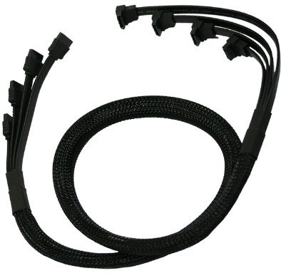 Nanoxia Câble SATA 3.0 noir