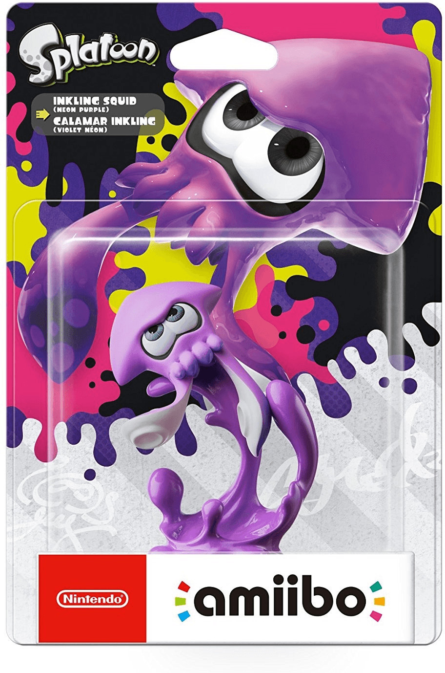Photos - Console Accessory Nintendo amiibo Inkling Squid (neon purple)  (Splatoon Collection)