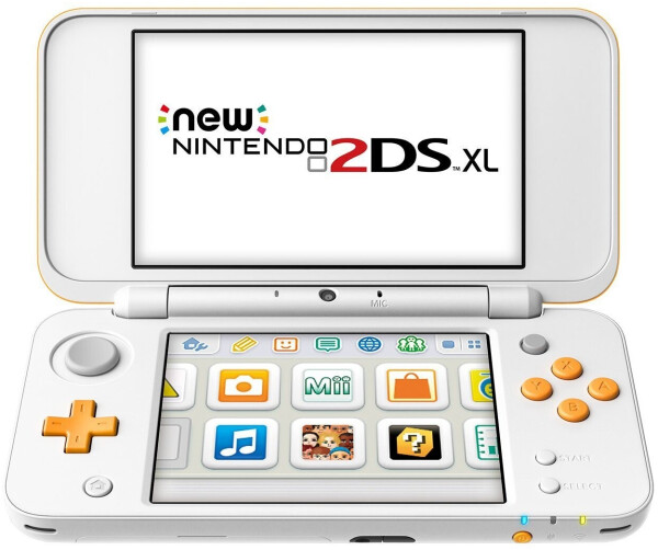 Nintendo New 2DS XL weiß-orange, Bild 2