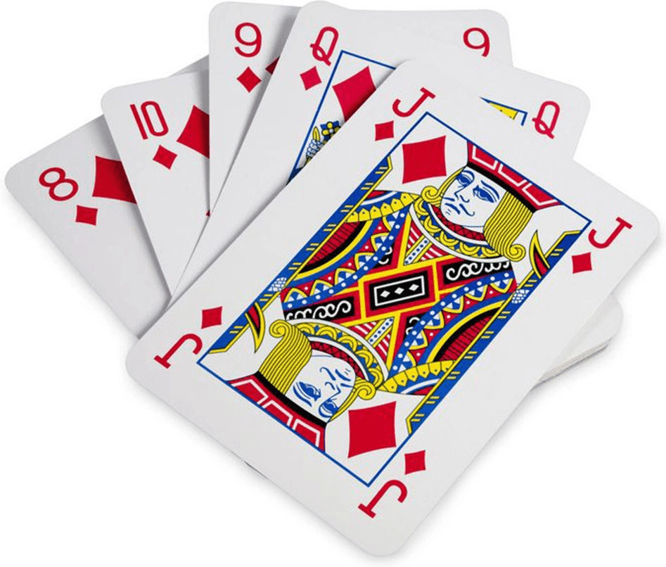BuitenSpeel Jeu de 54 cartes géant