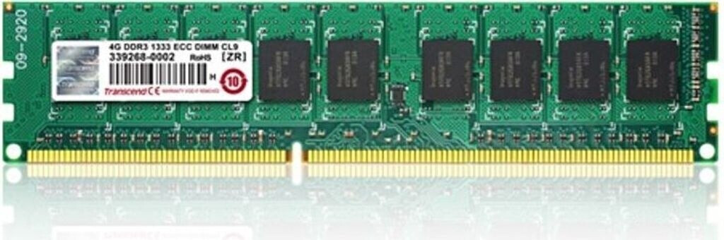 Transcend 4 Go DDR3-1600 CL11 (TS512MLK72V6H)