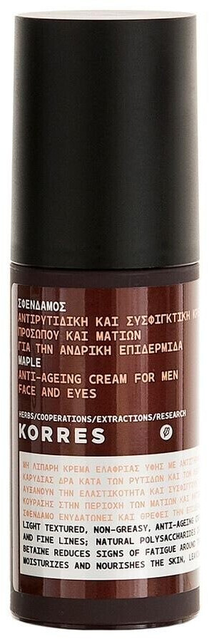 Photos - Other Cosmetics Korres Men Maple Anti-Ageing Cream  (50ml)