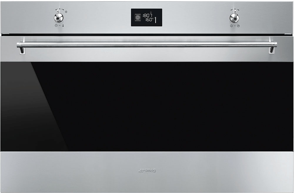 SMEG SF9390X1 HORNO ANCHO 90CM INOX A+ CLASICA VaporClean