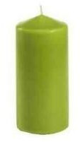 Papstar Bougie cylindrique 50 x 100 mm kiwi