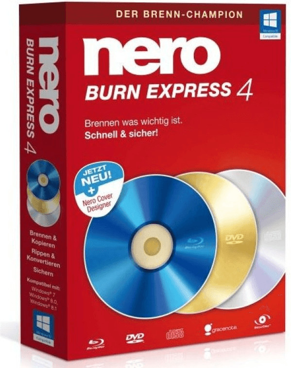 nero burn express version 4