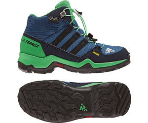 adidas TERREX Mid GTX Shoes Kinder blue beautygrey one adidas TERREX Mid GTX Shoes Kinder blue beautygrey one