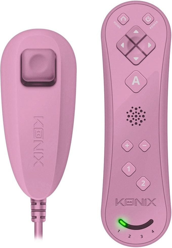 Konix Wii U Duo Controller Pack pink