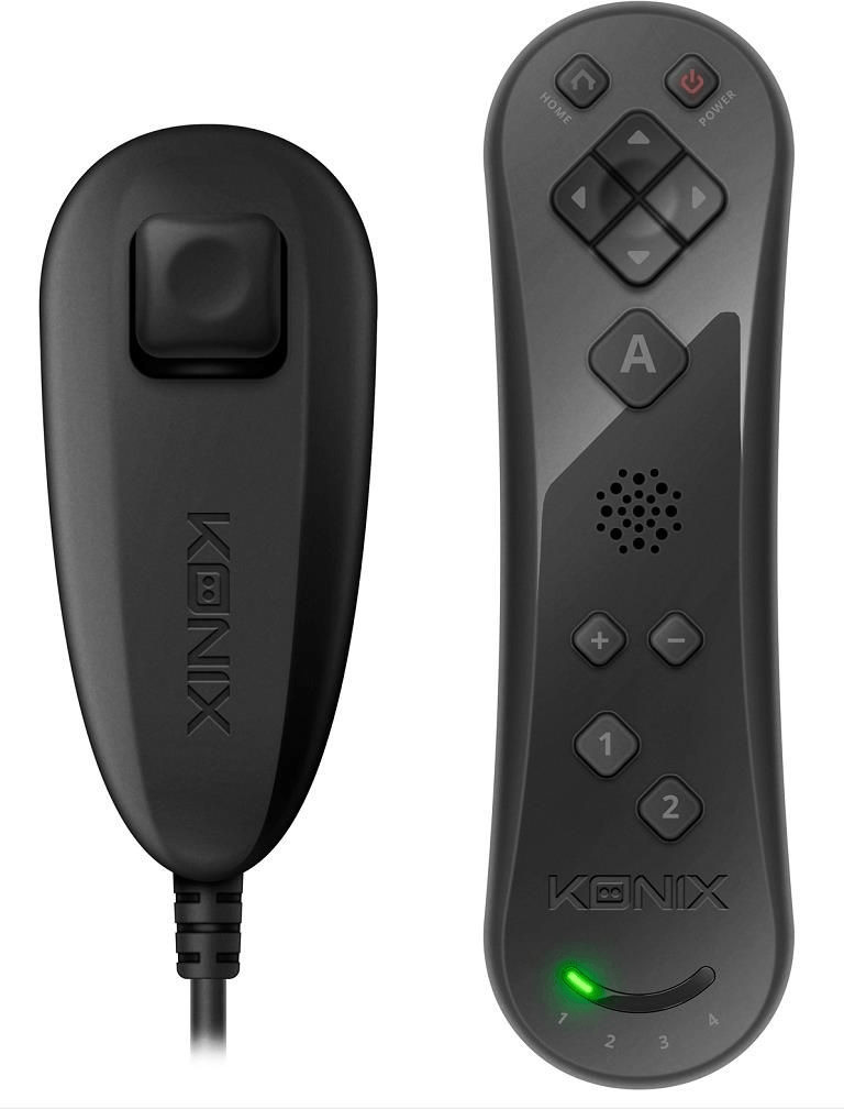 Konix Wii U Duo Controller Pack noir