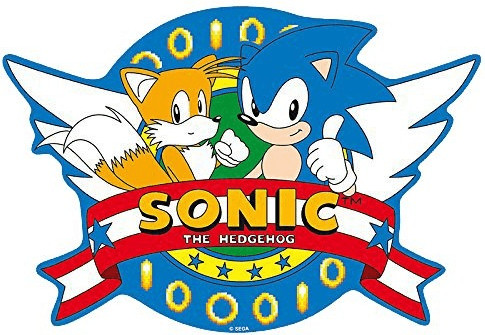Abystyle Tapis de souris Sonic Logo