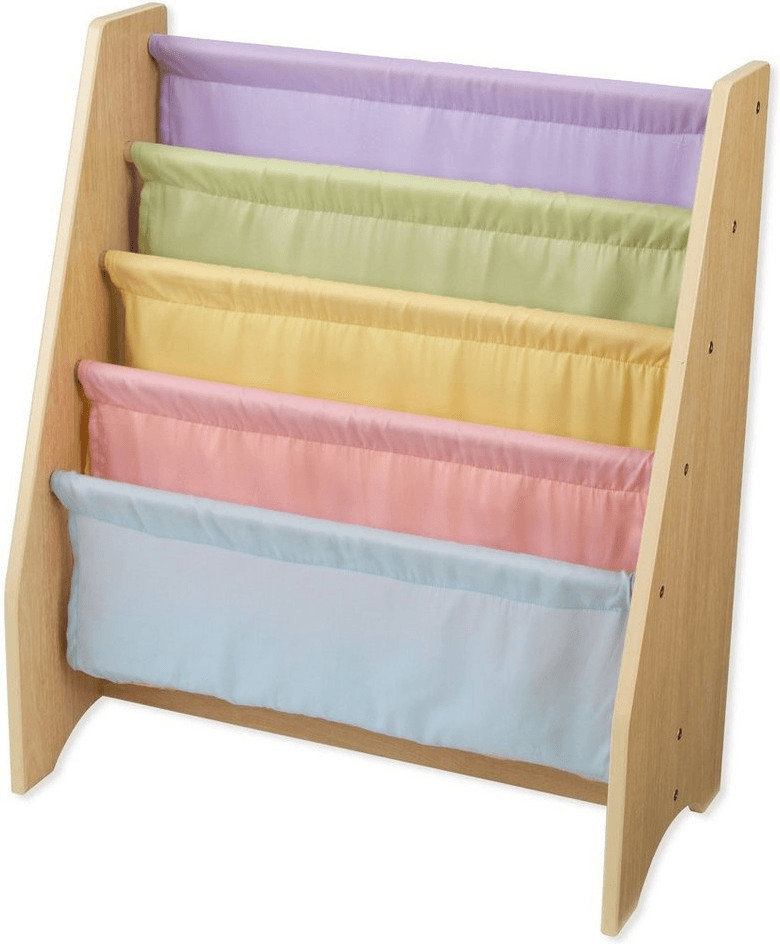 KidKraft Étagère à livres - pastel & naturel