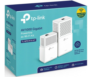 Buy Tp Link Av1000 Ac750 Gigabit Wlan Powerline Extender Kit From 59 00 Today Best Deals On Idealo Co Uk