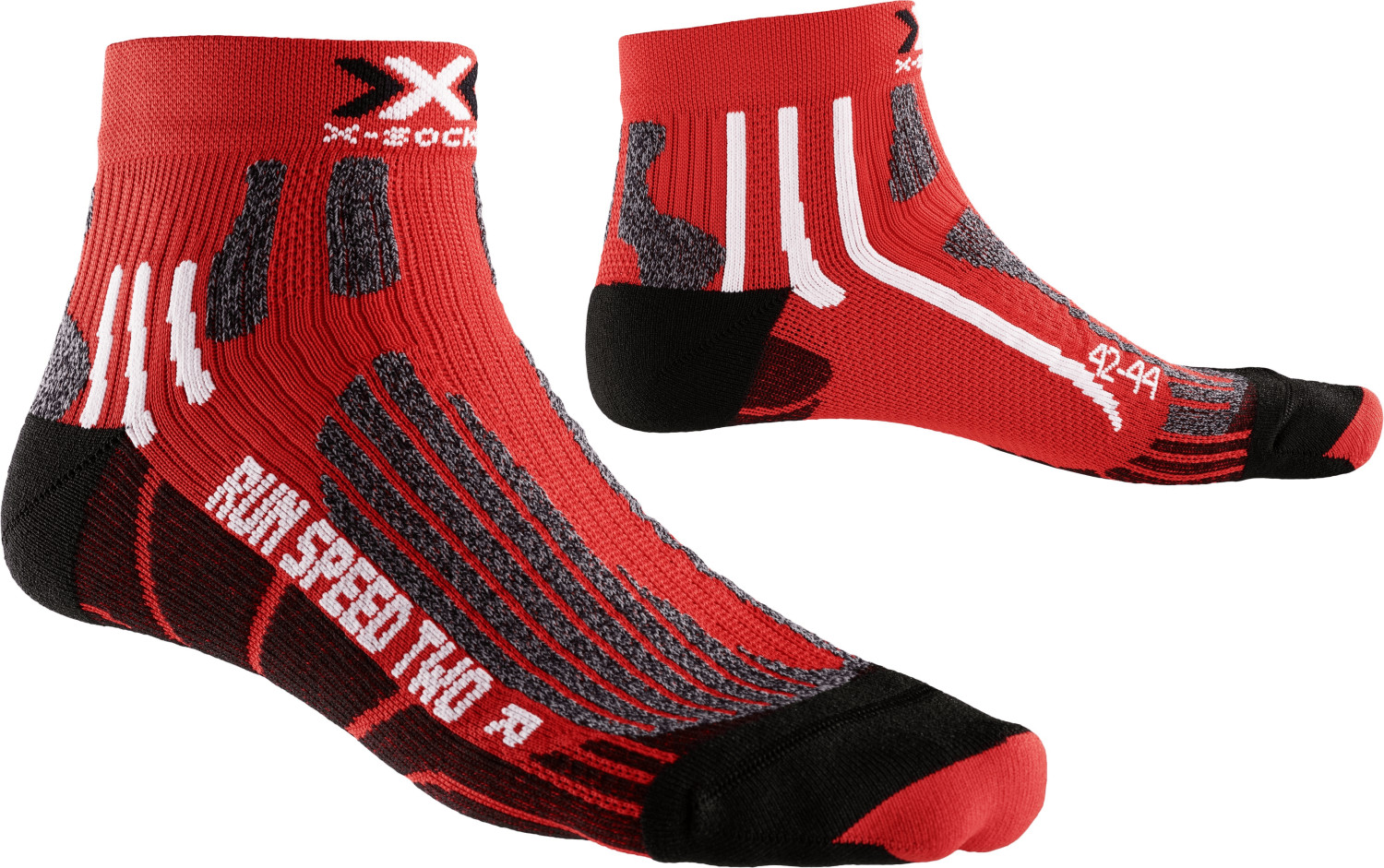 X-Socks Run Speed Two red/black