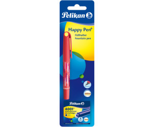 6 Patronen Neu Pelikan Füller Füllhalter Happy Pen blau  Inkl