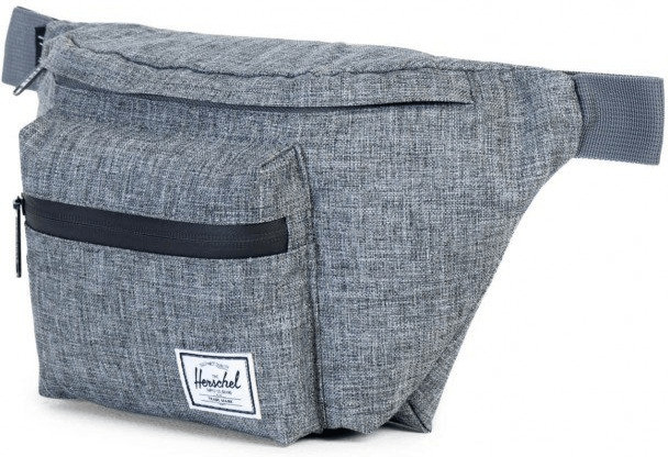Herschel Seventeen Hip Pack raven crosshatch