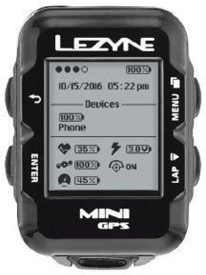 Lezyne Mini GPS (heart rate, cad)