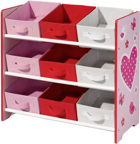 Kesper Étagère de rangement Coeurs