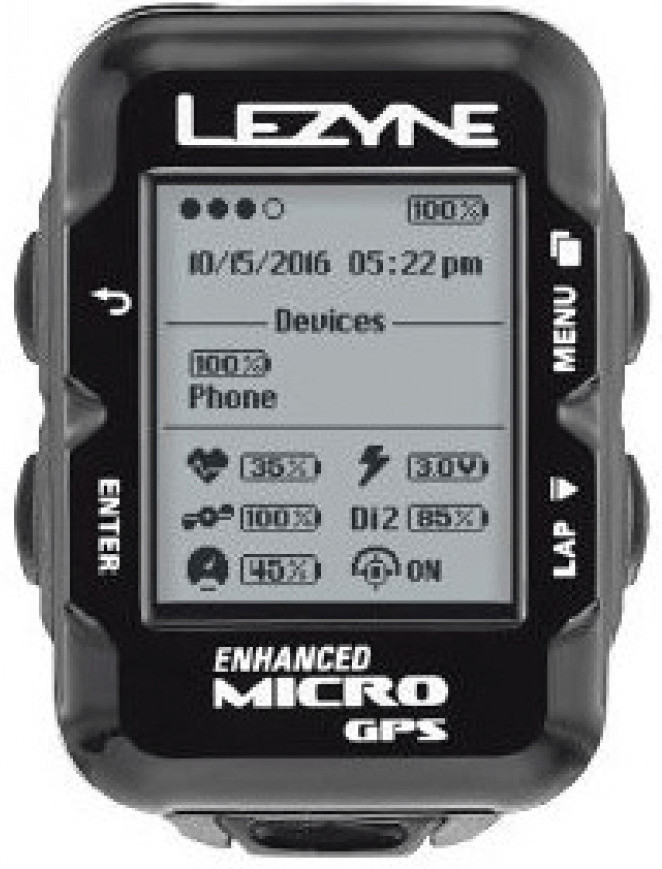 Lezyne Micro GPS (heart rate)