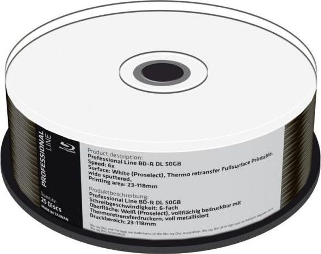 MediaRange BD-R 50GB 6x (MRPL404)