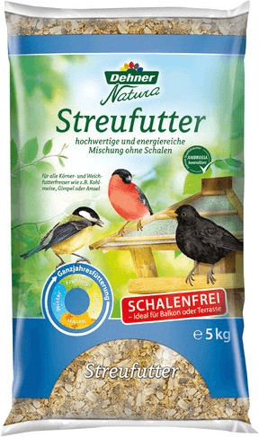 Dehner Natura Aliments à répandre sans coques (5 kg)