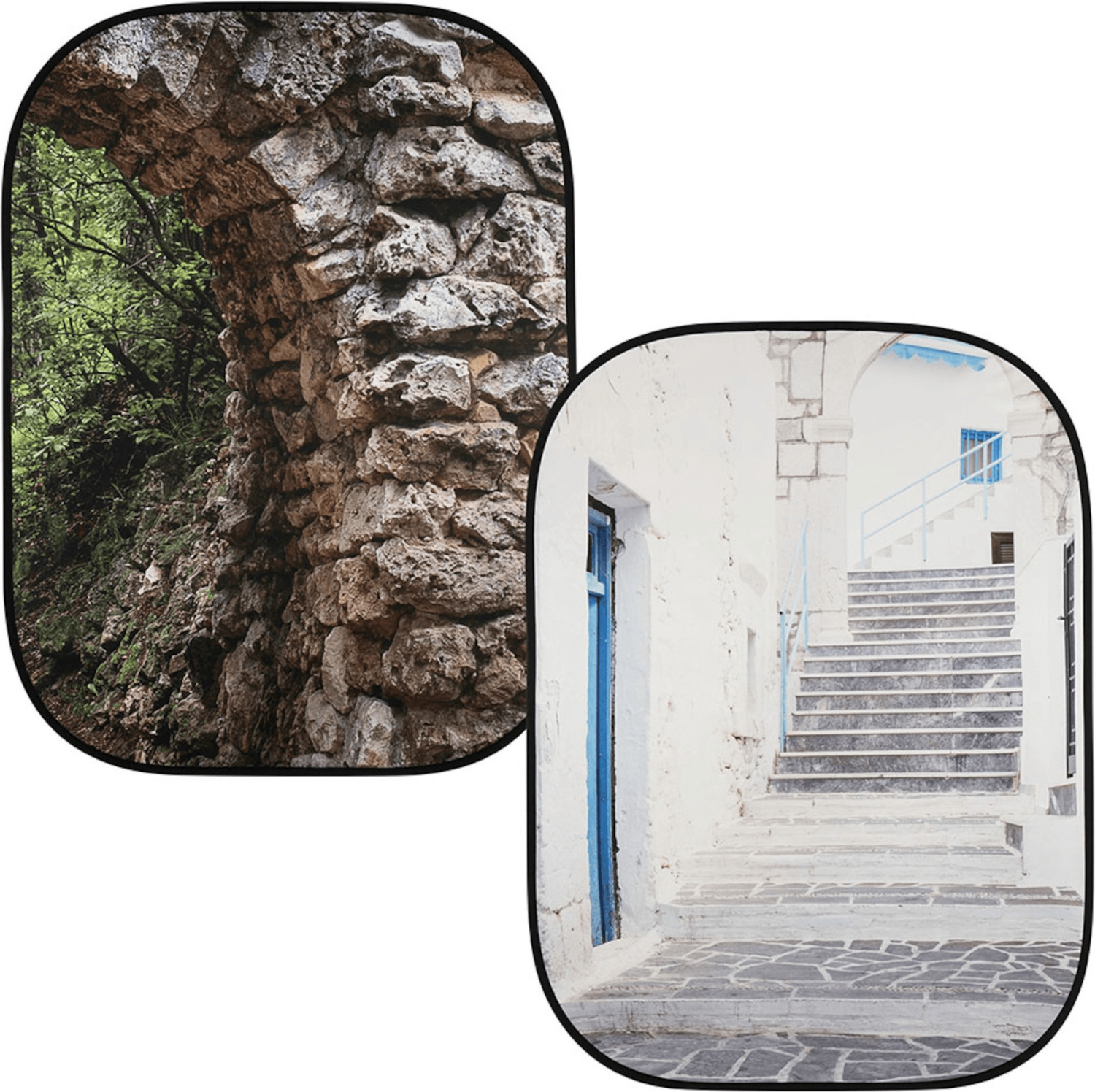 Lastolite Fond pliant arche de pierre /marche grec