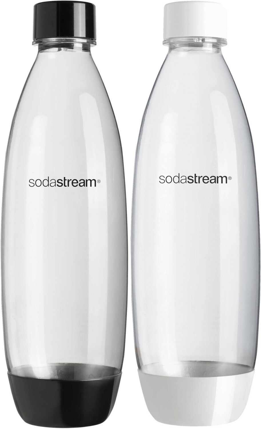 SodaStream - Bouteille Fuse de 1 L noire - Emb. de 2