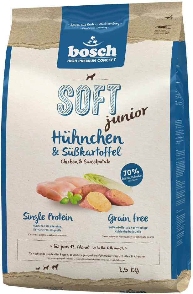 bosch Soft Junior poulet & patate douce (2,5 kg)