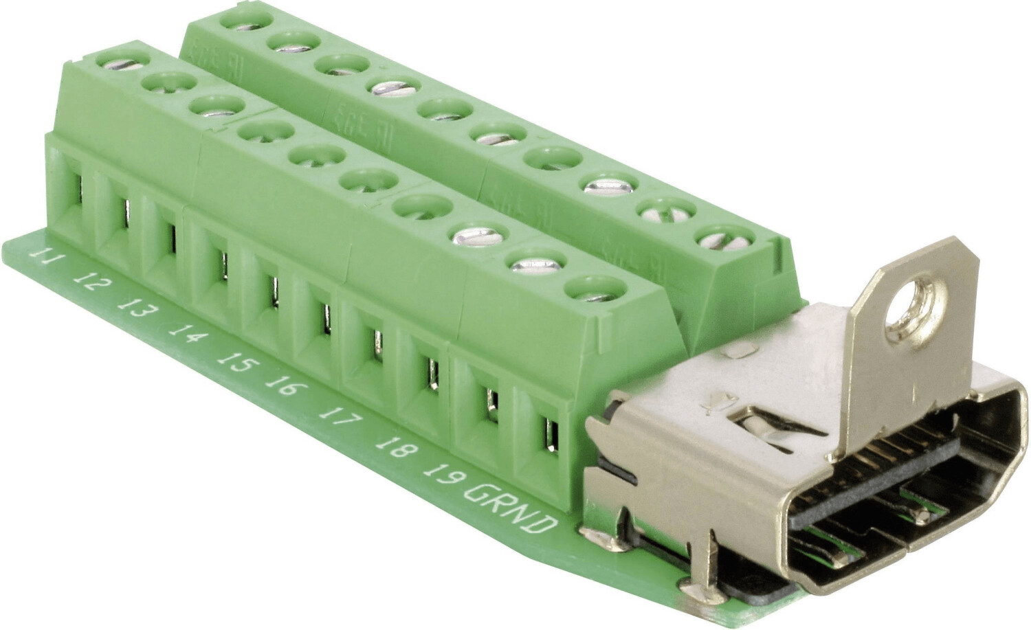Photos - Cable (video, audio, USB) Delock 65168 Terminal Block Adapter 