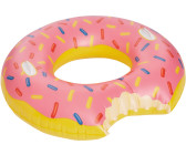 Schwimmring Donut mit Biss Luftmatratze Wasser Reifen XXL Schwimmreifen Pool DE 