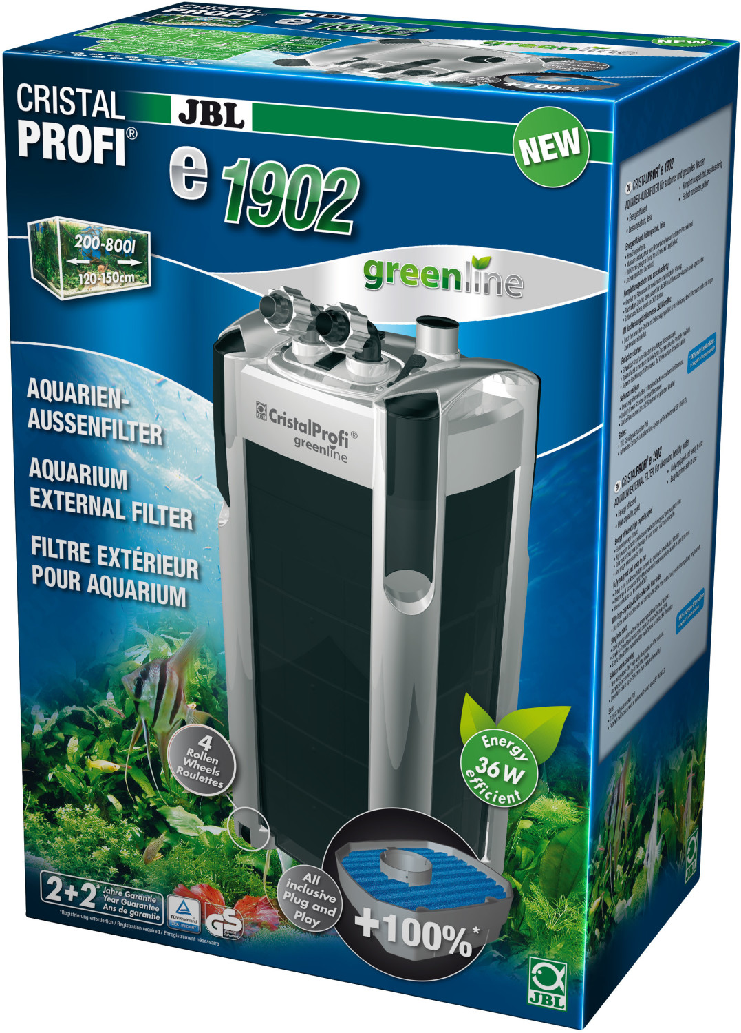 JBL CristalProfi e1902 greenline