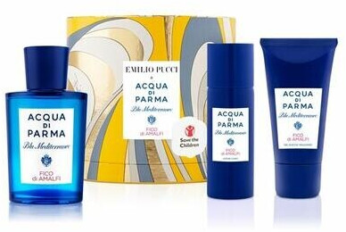 Acqua di Parma Blu Mediterraneo Fico di Amalfi Set (EdT 75ml + SG 40ml + BL 50ml)