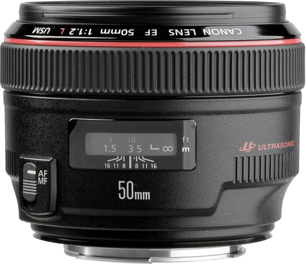 Canon EF 50mm F1.2L USM für Canon EOS schwarz