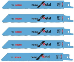 Heavy for Metal Bosch Lame de scie-sabre S 925 VF lot de 5 Bosch Accessories 