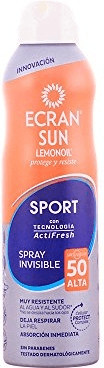 Ecran Sun Lemonoil Sport Spray Invisible SPF 50 (250ml)
