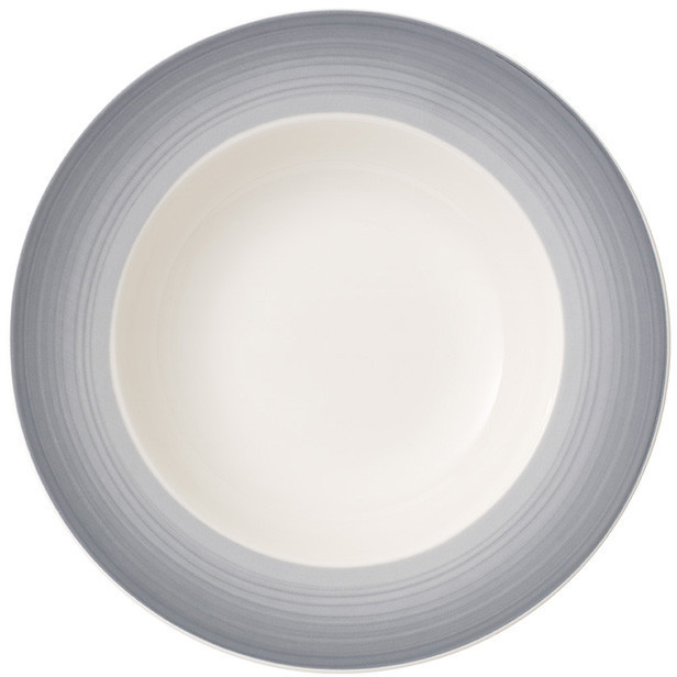 Villeroy & Boch Assiette à soupe Colourful Life 25 cm Cosy grey