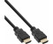 InLine 17503P HDMI Kabel, HDMI-High Speed Ethernet, Premium, Stecker/Stecker, schwarz/gold, 3m