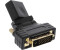 InLine 17660W HDMI-DVI Adapter,HDMI Buchse - DVI Stecker,flexibler Winkel,vergoldete Kontakte