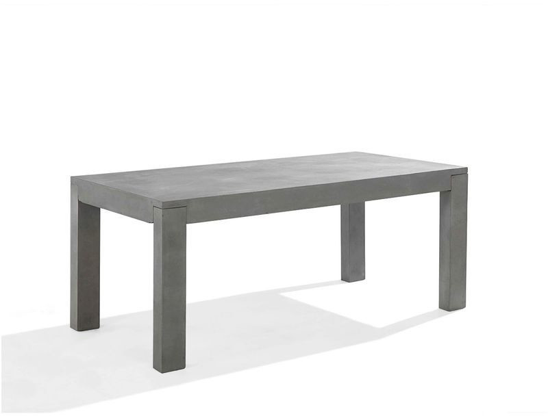 Beliani Table en béton Taranto
