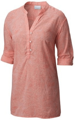 Columbia Early Tide Tunic lychee tropic dot