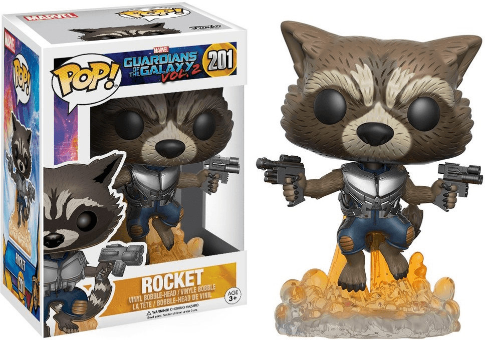 Funko Pop! Marvel: Guardians of the Galaxy V2 - Rocket