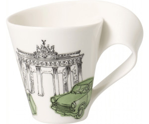Villeroy und Boch Cities of the World Kaffeebecher London 300 ml rot Premium Porzellan Höhe: 11 cm