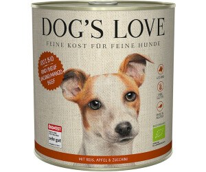 Dog's Love Bio Rind Reis Apfel Zucchini 800g