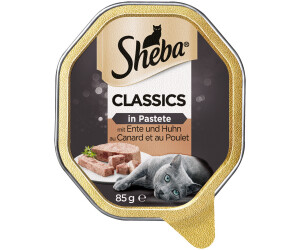 Sheba Classics in Pastete mit Ente und Huhn