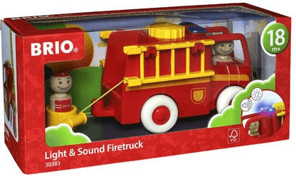 Brio Camion de pompiers son et lumière