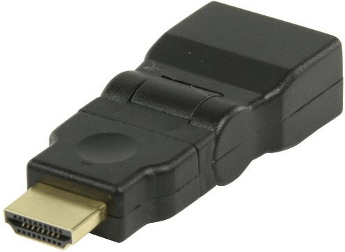 Valueline HDMI adapter HDMI turning connector/HDMI input black