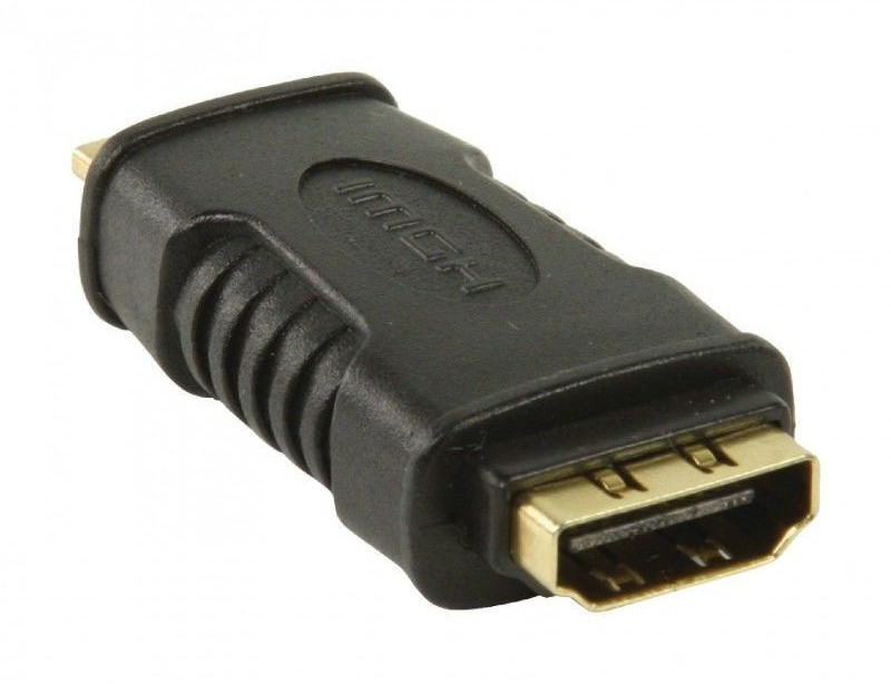 Valueline HDMI adapter HDMI miniplug -HDMI input black